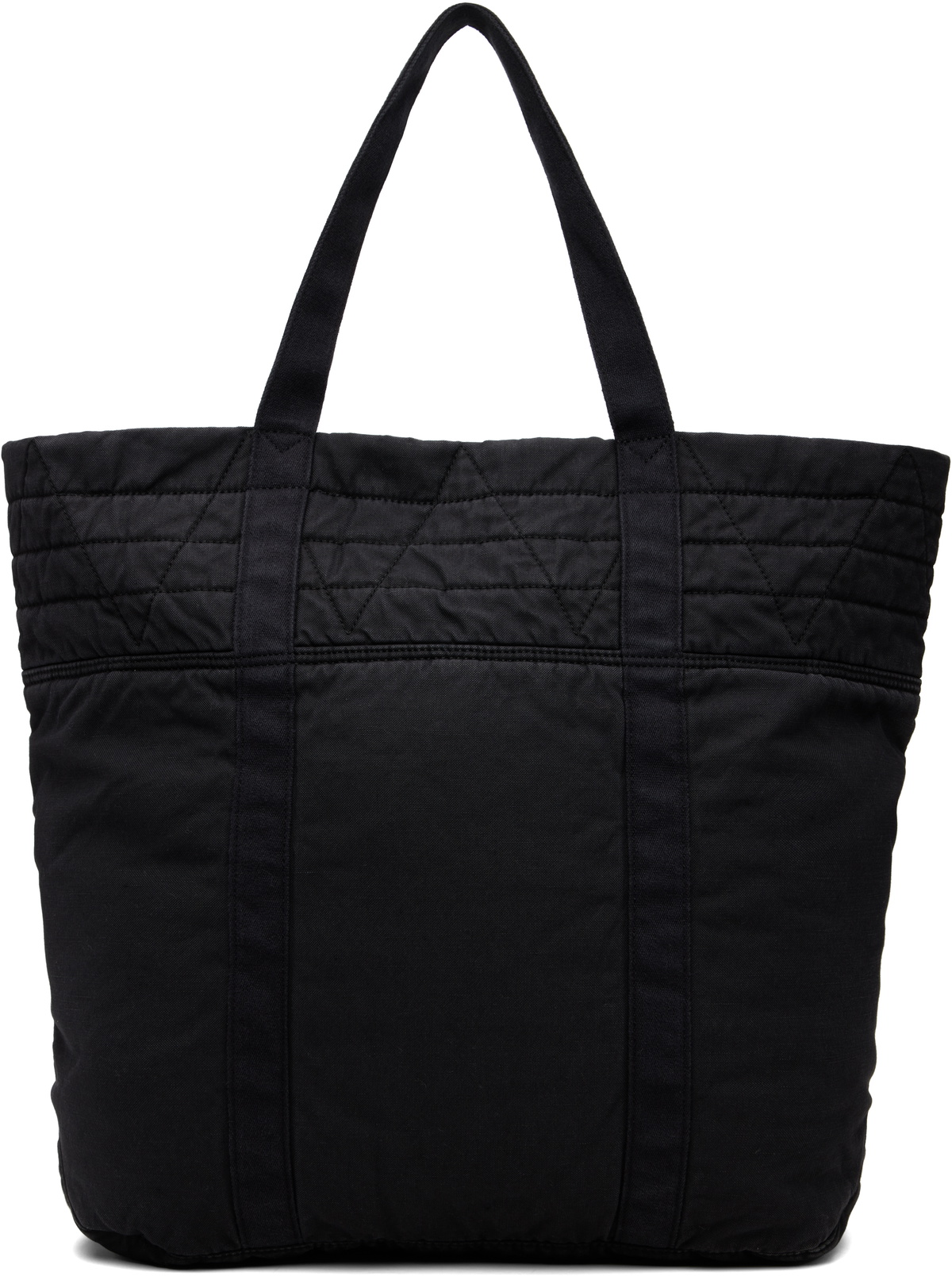 visvim Black Large N.A.P. Tote
