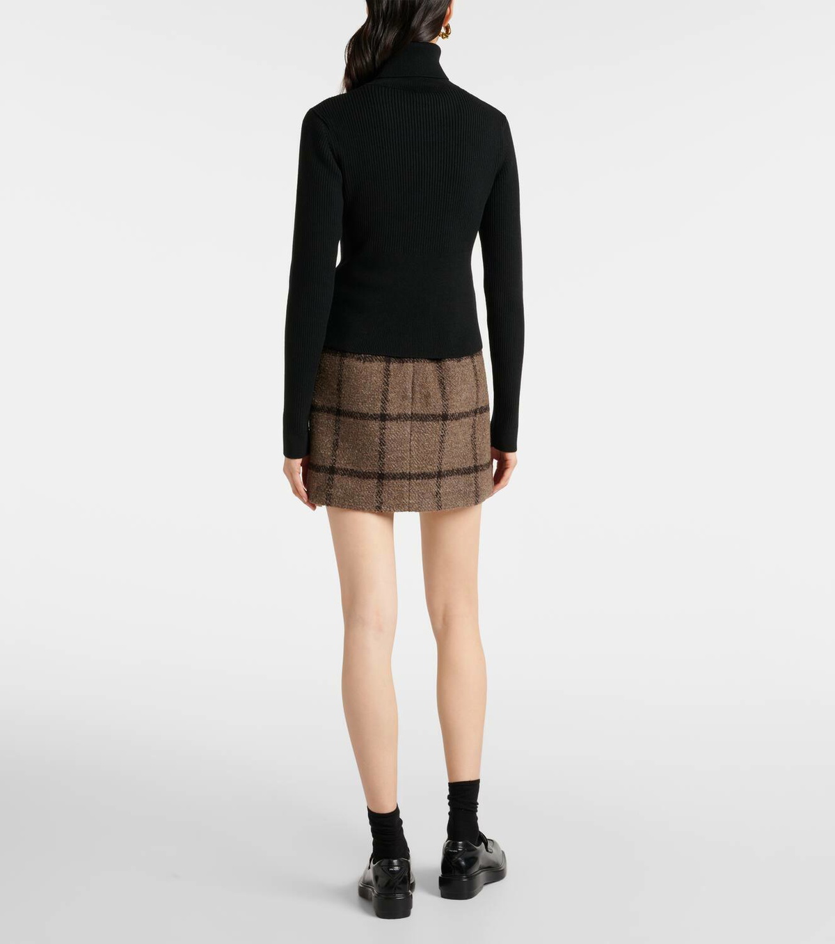 Patou Logo turtleneck sweater