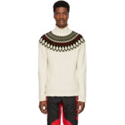 Givenchy Off-White Fairisle Turtleneck