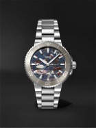 Oris - Aquis Date Upcycle Automatic 41.5mm Stainless Steel Watch, Ref. No. 01 733 7766 4150-Set