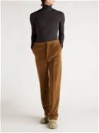 Bottega Veneta - Slim-Fit Technoskin Rollneck Sweater - Brown