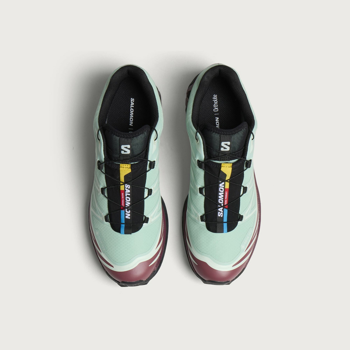 Salomon XT-6 Gore-tex Sneaker in Lichen/Nocturne/Aqua