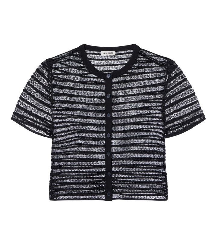 Photo: Simkhai Holli lace cardigan