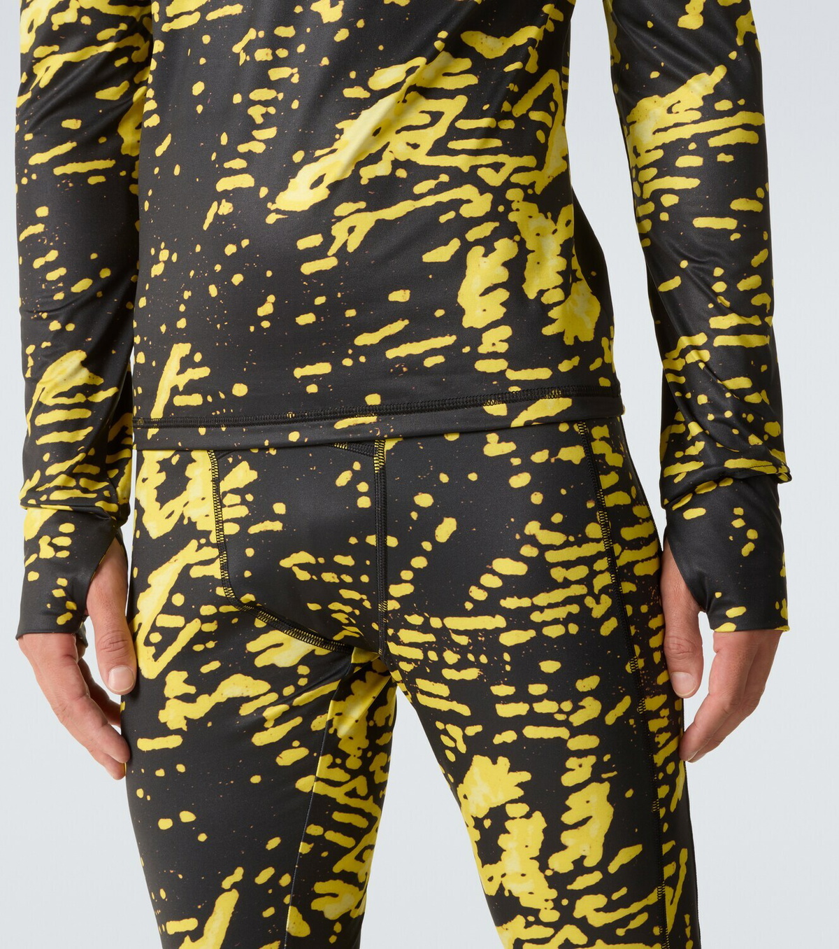 Aztech Mountain Next To Skin printed ski top