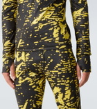 Aztech Mountain Next To Skin printed ski top