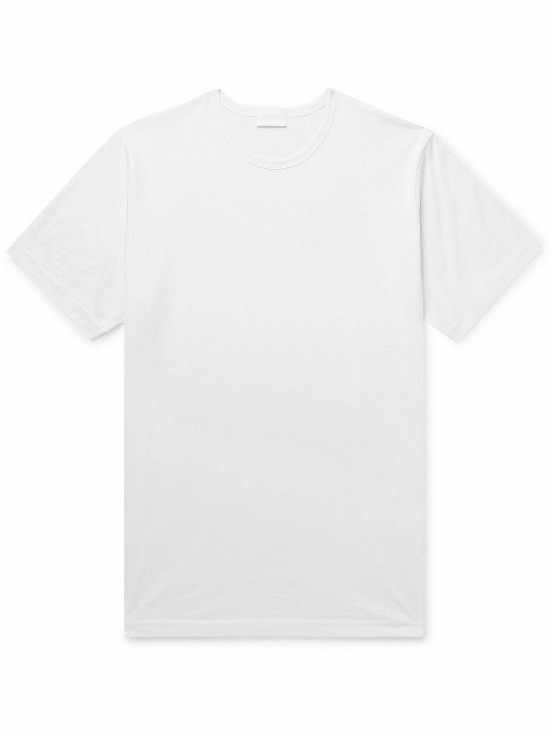 Photo: Håndværk - Pima Cotton-Jersey T-Shirt - White