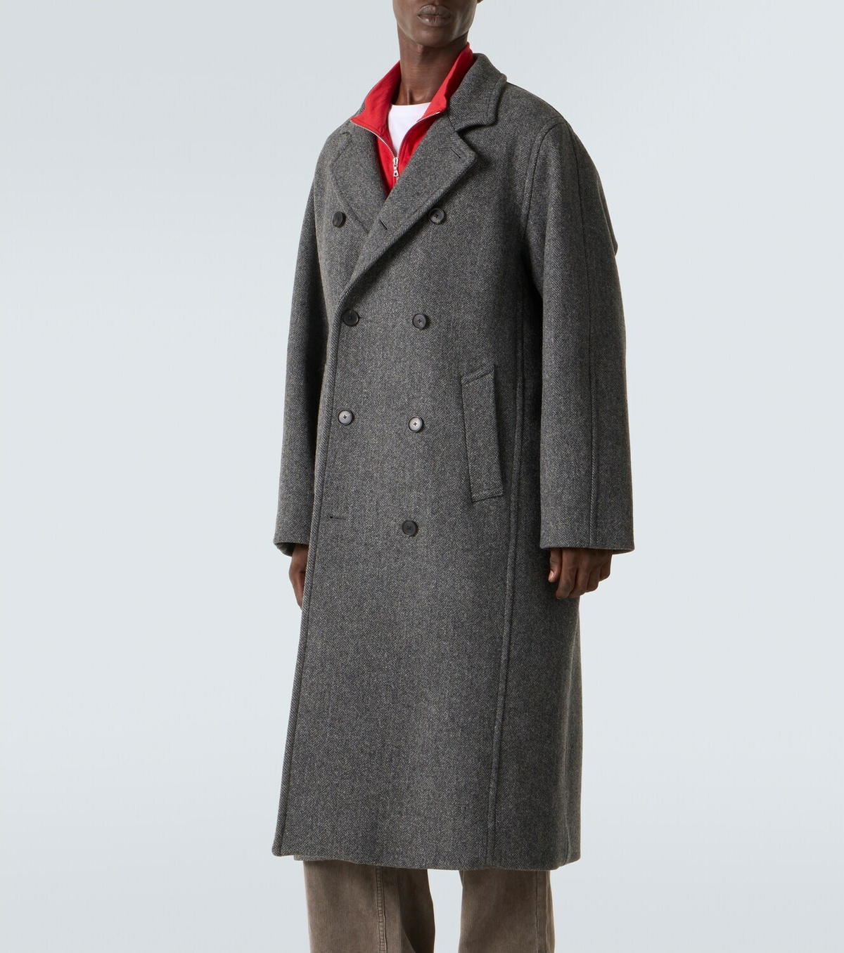 Auralee Double-breasted wool coat Auralee