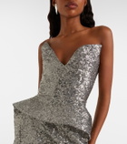 Maticevski Glorious sequined gown