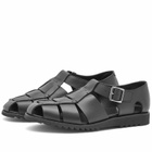 Paraboot Men's Pacific Sandal in Black