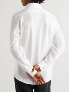 Zegna - Cotton-Piqué Shirt - White