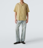 Auralee Faded straight jeans