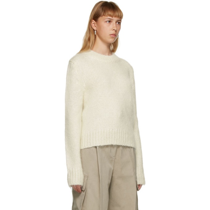 DRAE Off-White Mohair Sweater