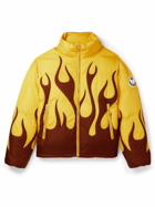 Moncler Genius - 8 Palm Angels Clancy Two-Tone Shell Down Jacket - Yellow