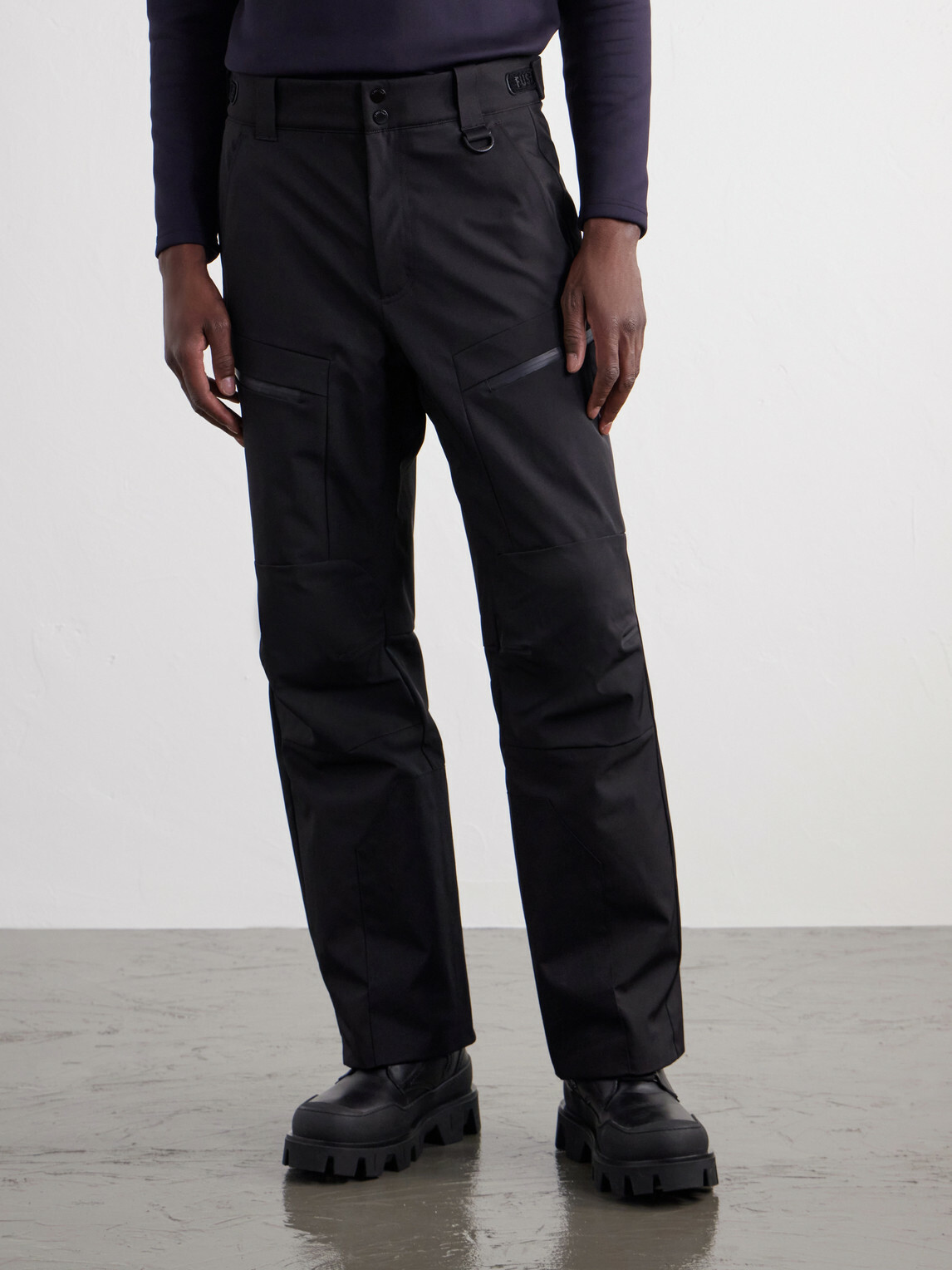 Fusalp - Sidyo Straight-Leg Paneled Padded Ski Pants - Black