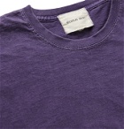 Nicholas Daley - Cosmic Sun Printed Cotton-Jersey T-Shirt - Purple