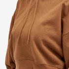 WARDROBE.NYC Women's Oversize Hooded Top in Brown