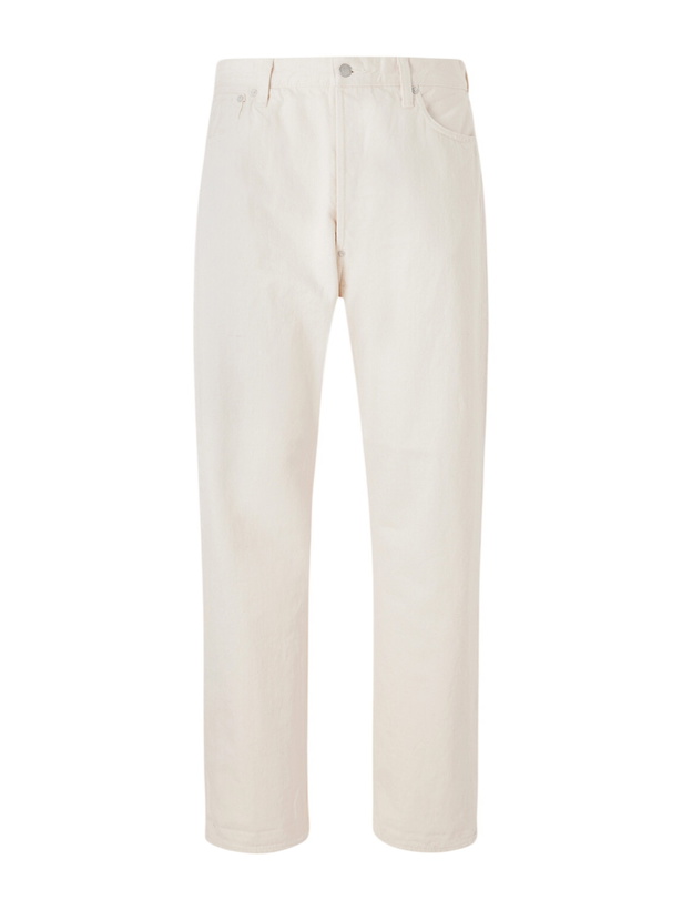 Photo: OrSlow - Grand Dad’s Wide-Leg Jeans - Neutrals