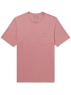 Faherty - Sunwashed Organic Cotton-Jersey T-Shirt - Pink