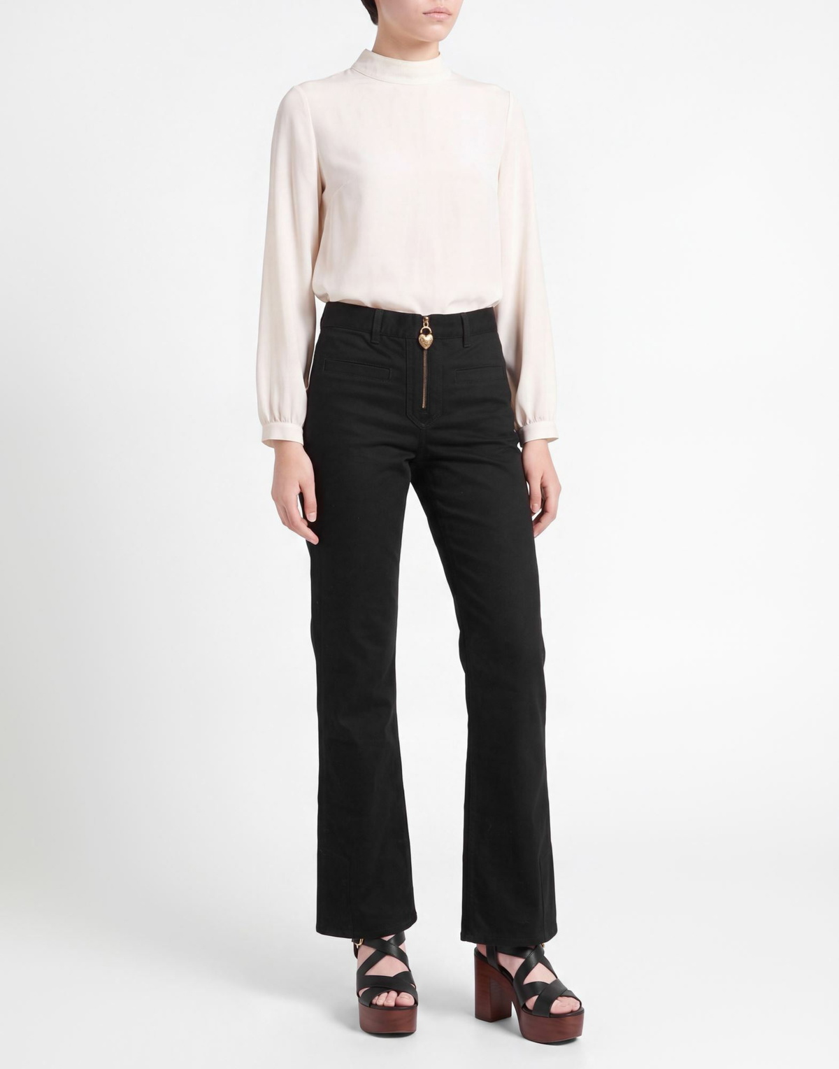 Chloé Womens Jeans in Black