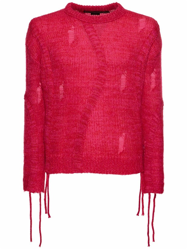 Photo: ANDERSSON BELL - Colbine Mohair Blend Crewneck Sweater