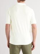 Anderson & Sheppard - Wool Polo Shirt - Neutrals