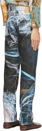 Serapis Black Blue Rope Jeans
