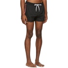 Diesel Black Striped BMBX-Sandy Swim Shorts