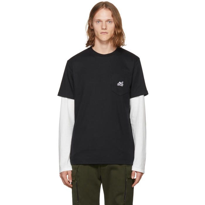 Alyx Black Stay Lazy Pocket T-Shirt 1017 ALYX 9SM