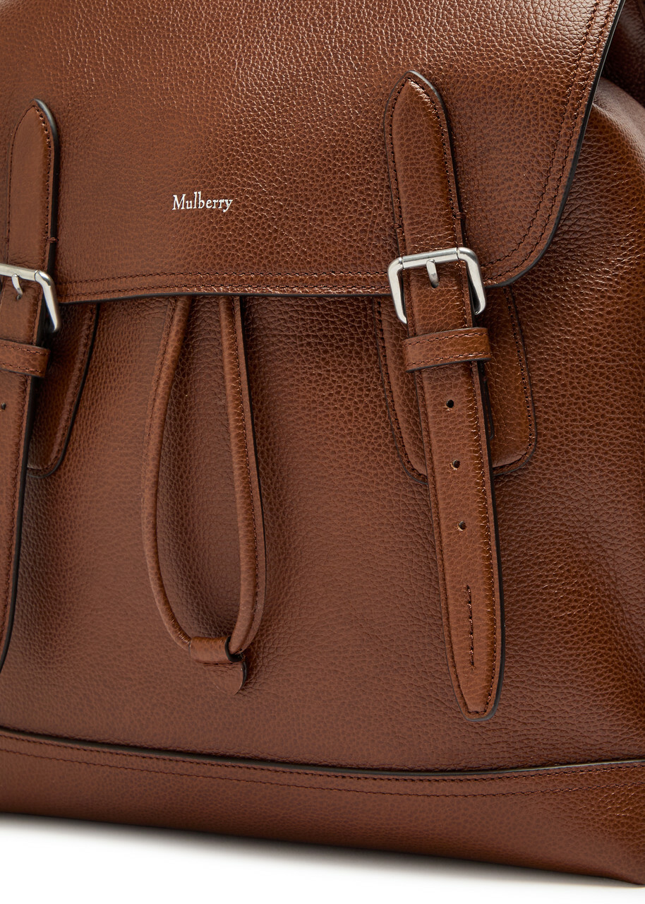 Mulberry Heritage Pebbled Leather Backpack - Tan - One Size