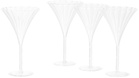 Sophie Lou Jacobsen Trumpet Aperitif Cocktail Glass Set, 4 pcs