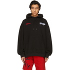 Givenchy Black Embroidered Patches Motel Hoodie