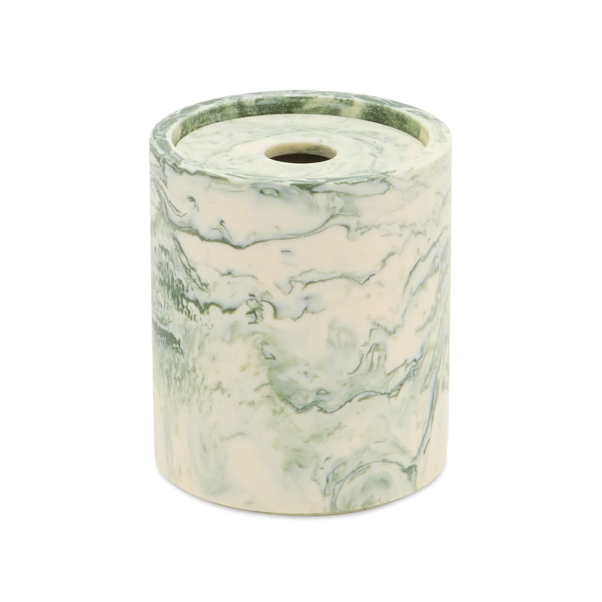 ferm LIVING Mist Container in Emerald/Off-White 