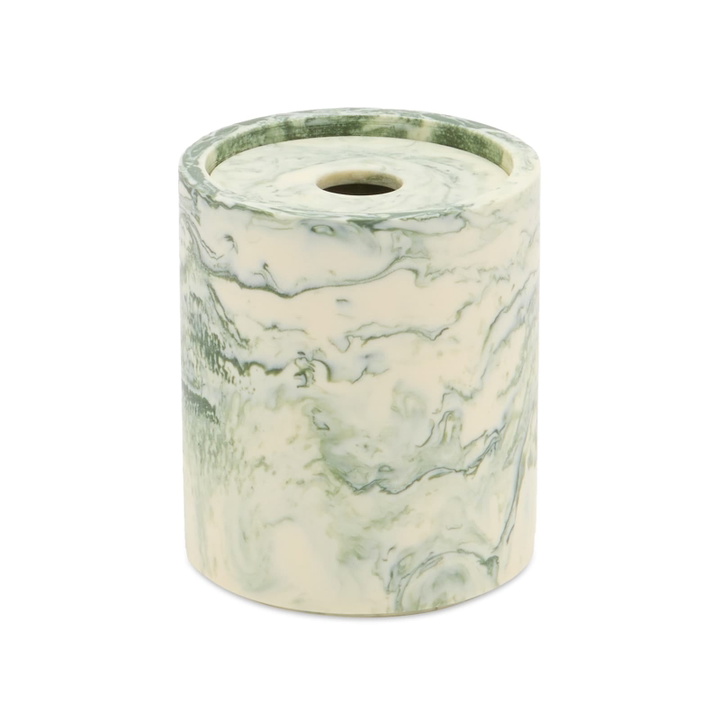 Photo: ferm LIVING Mist Container in Emerald/Off-White 