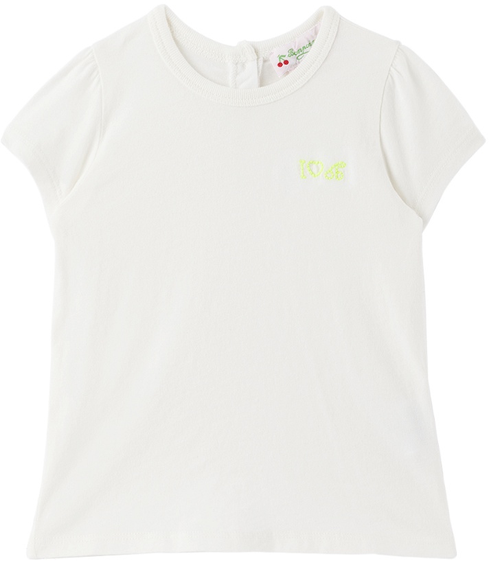 Photo: Bonpoint Baby White Cira T-Shirt