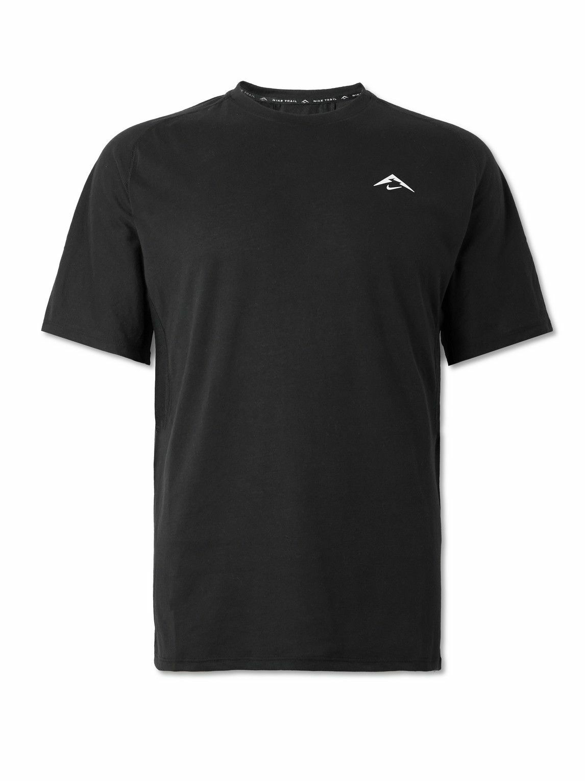 Nike Running - Trail Logo-Print Dri-FIT T-Shirt - White Nike