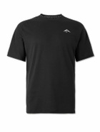 NIKE RUNNING - Trail Solar Chase Mesh-Panelled Dri-FIT ADV T-Shirt - Black