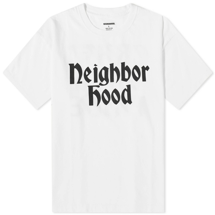Photo: Neighborhood Men's SS-10 T-Shirt in White