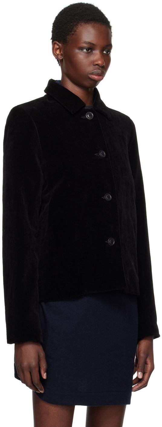 CASEY CASEY Black Pwet Jacket CASEY CASEY