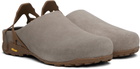 ROA Gray Fedaia Mules