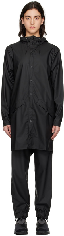 Photo: RAINS Black Long Coat