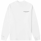 MKI Men's Long Sleeve Design Studio T-Shirt in White