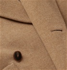Fear of God for Ermenegildo Zegna - Oversized Double-Breasted Mélange Wool Coat - Brown