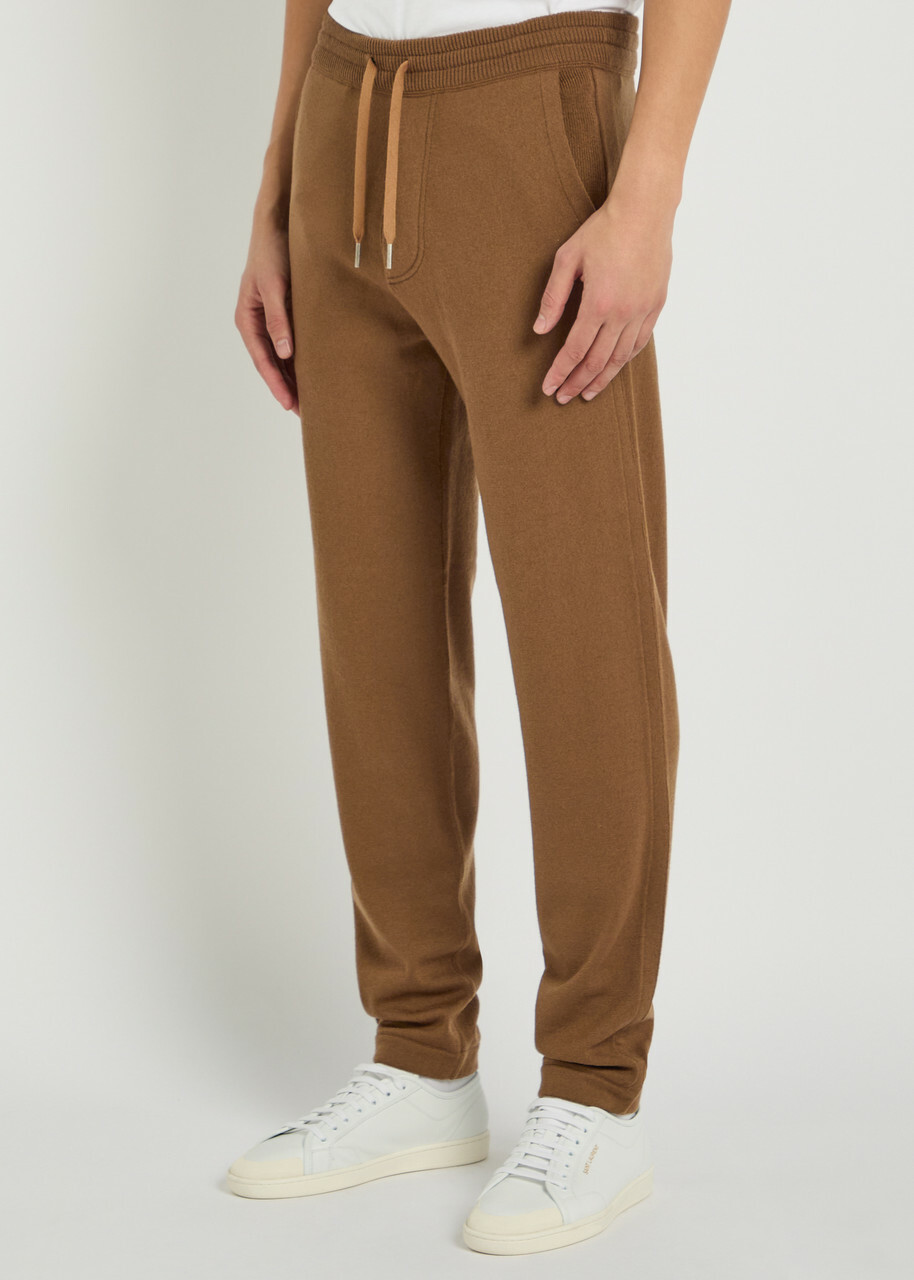Tom Ford Tapered Cashmere and Wool-blend Sweatpants Caramel