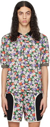 Anna Sui SSENSE Exclusive Multicolor Daisies Polo