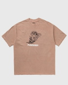 Pleasures 9th STREET TEE Brown Mens Shortsleefe