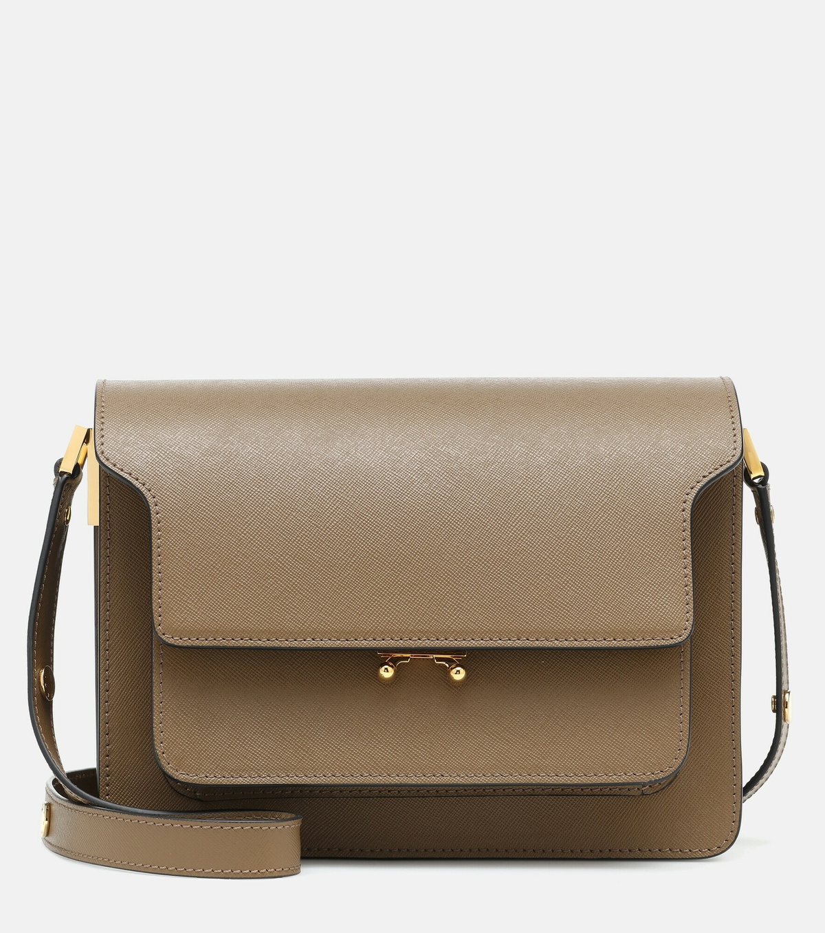 Marni Trunk Reverse Leather Shoulder Bag | INTERMIX®