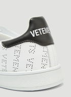 Vetements Perforated Logo Sneakers