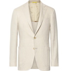 Canali - Beige Kei Slim-Fit Linen and Wool-Blend Suit Jacket - Beige