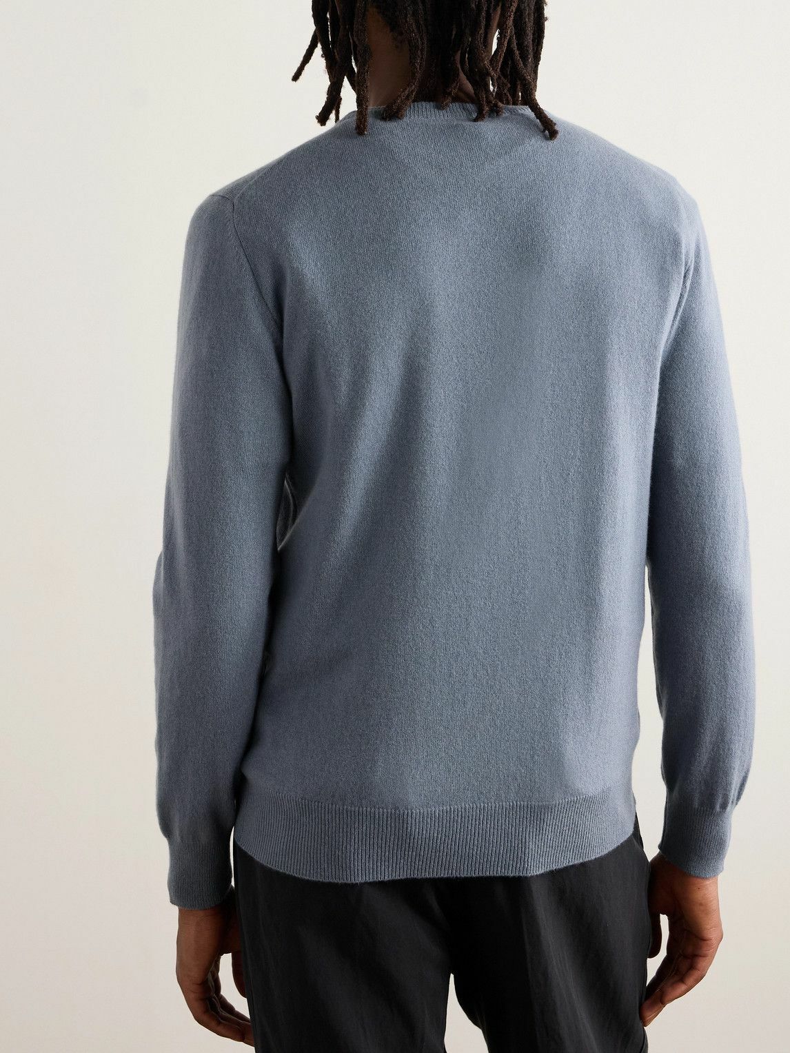 Altea - Slim-Fit Cashmere Sweater - Blue Altea