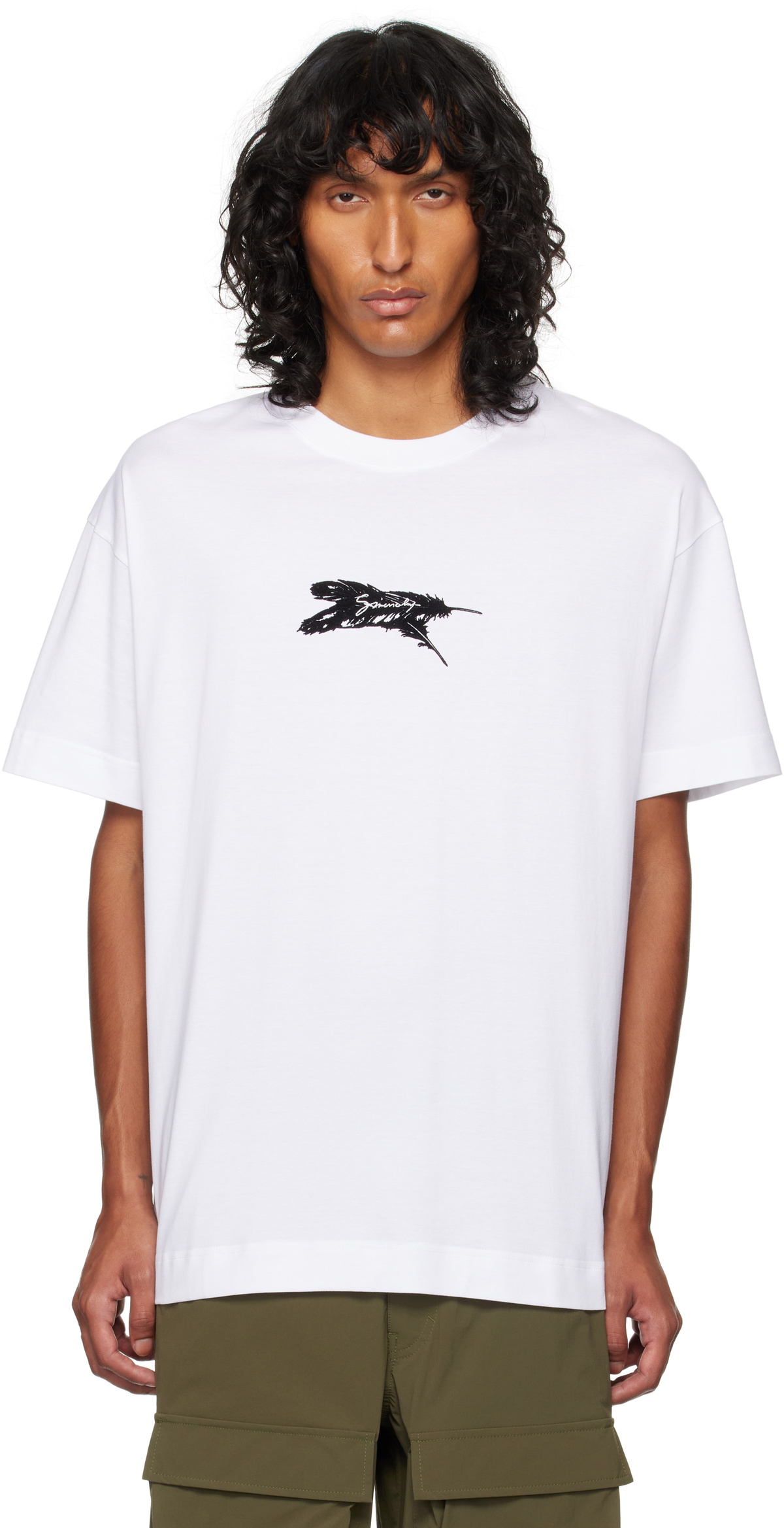 Givenchy Long Sleeve Spider Web Tee Givenchy